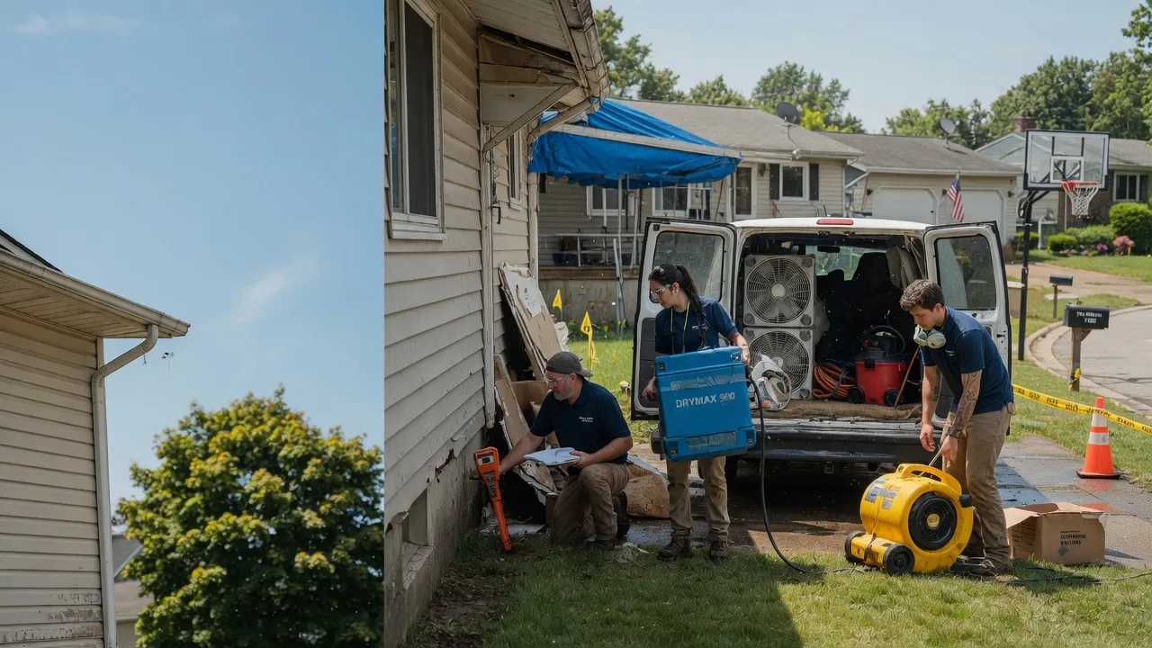 Ceiling Leak Cleanup in Belleville, PA near me